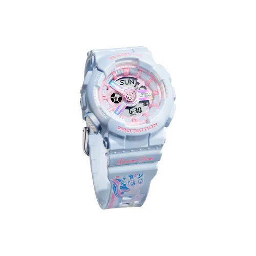 CASIO Мой маленький пони Кварцевый механизм Часы Женские Синий циферблат