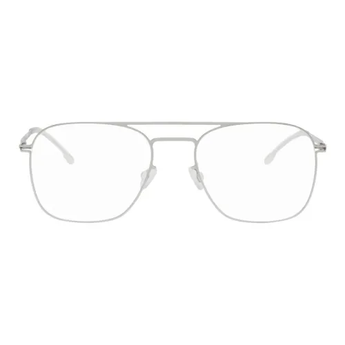 MYKITA Ацетат Квадратные Оправы для Очков Мужские Серебряные