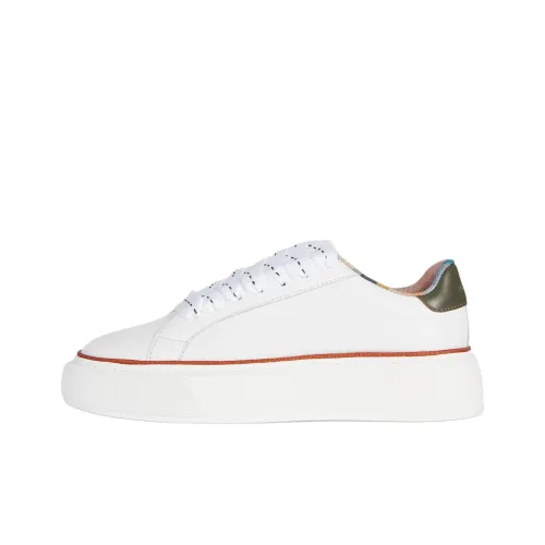 Paul Smith Guppy Low Топ Кроссовки для скейтбординга Женские Белые