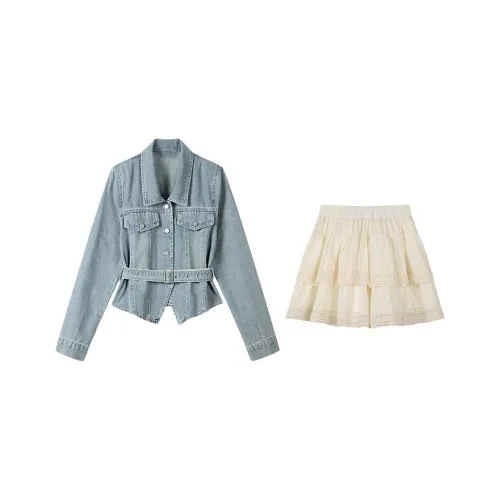 ABBY GODDESS Осенний комплект с юбкой для женщин