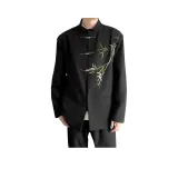 Китайский стиль Тан костюмы [Бамбуковый зеленый]