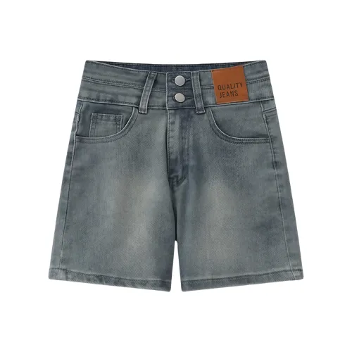 Lan Miao J8077 Желтые Джинсовые Шорты для Женщин