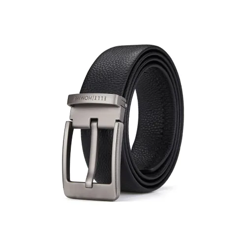 ELLE HOMME Телячья кожа Премиум Удобный Ремень Премиум Набор в подарочной коробке Мужской Металлический Ширина 3,8 см