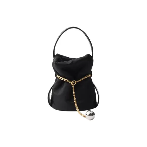 PRADA RE Нейлон Переработанный Полиамид Сумка Маленькая Женская Черная