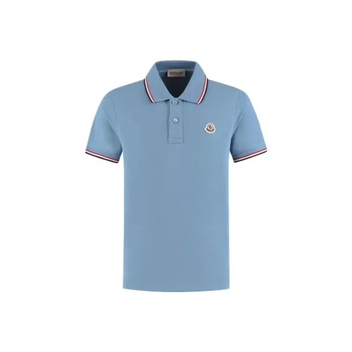 MONCLER Blue KIDS Поло
