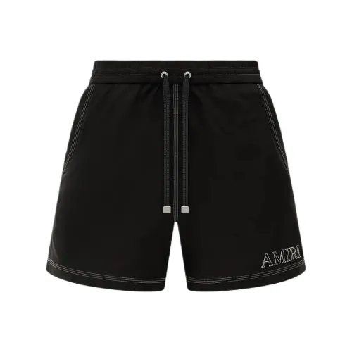 AMIRI Мужские черные плавательные шорты