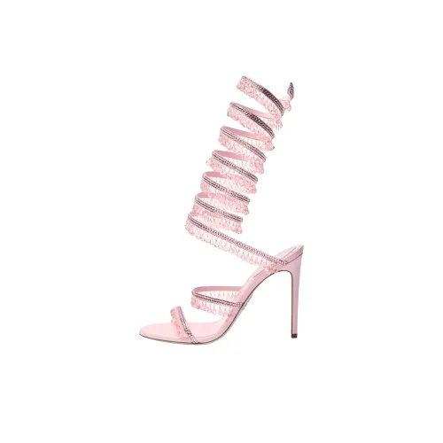 RENE CAOVILLA Chandelier One Ремень Сандалии 10,5 см Женские Розовый