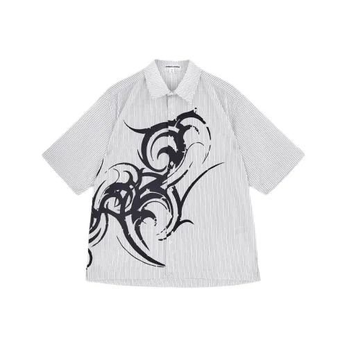 Jaded London Белые Мужские Рубашки