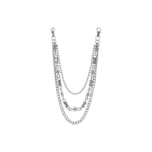 CHRROTA Нержавеющая сталь цепь для брюк унисекс