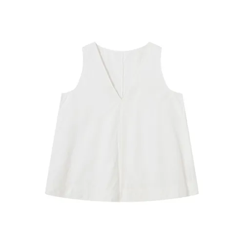 GJ HJ Элегантный Белый Женские Майки