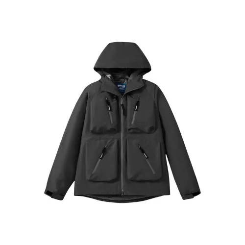 OUTDOOR PRODUCTS Куртки Пальто Унисекс Классический черный