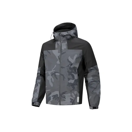 GET MAX GIFT Серый камуфляж Унисекс Куртки