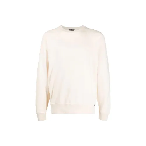 TOM FORD Белый Мужской Свитшот