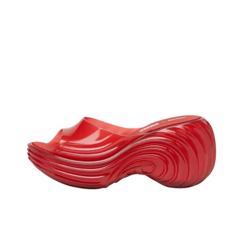 DIESEL Слипоны Red Women's