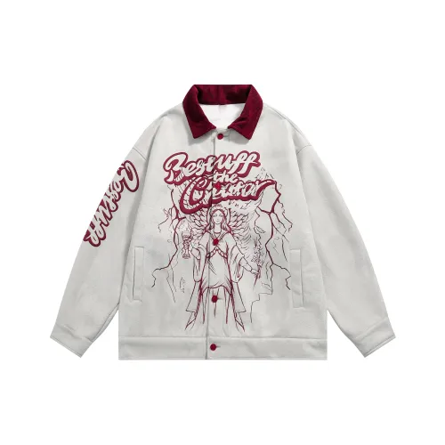 HYLHYL Светло-серый унисекс куртки