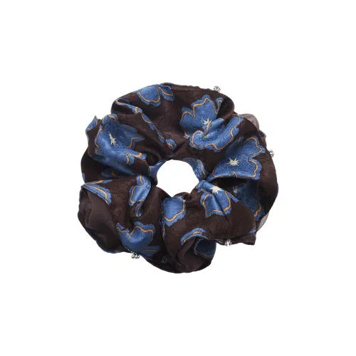 ROYALSASA Полиэстер Искусственный кристалл Резинка для волос Женская