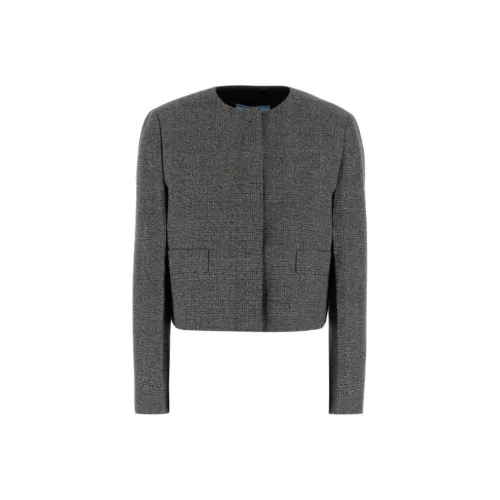 PRADA Сланцево-серый женский куртки