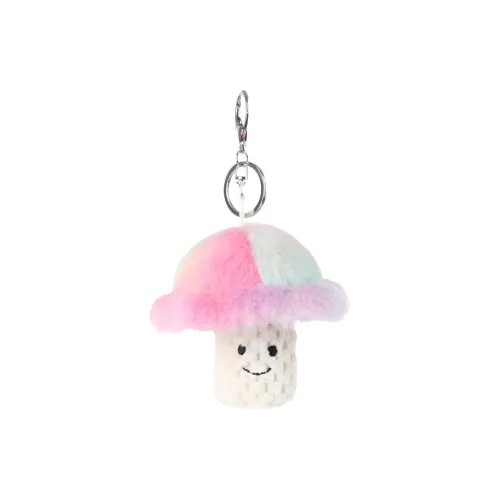 APRICOT LAMB Гриб Брелок Совместимость с Возрастом старше 3 лет Куклы Плюшевый Брелок Высота 16 см