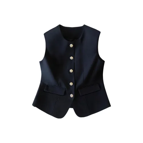 Cypress House Черные Женские Жилеты