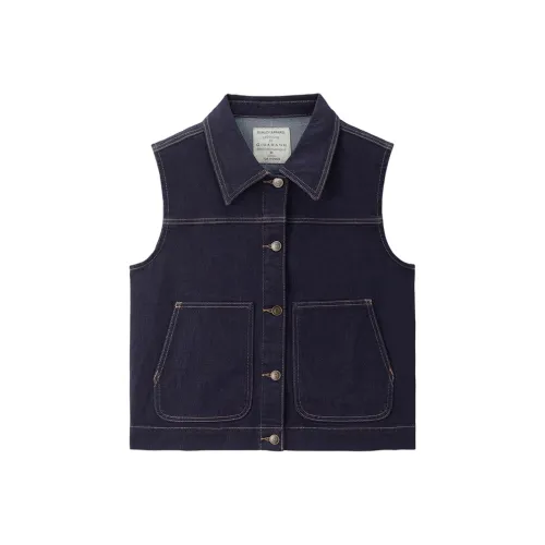 Giordano 28 Темно-синий Женский жилет