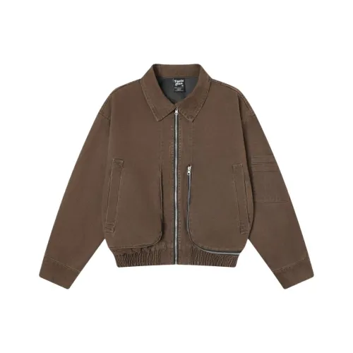 HIPHOPPUNKS Коричневый Мужские Куртки