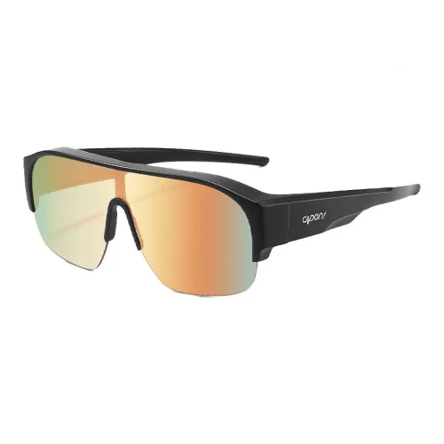 CAPONI TR Памятный пластик EMS Нерегулярная форма Солнцезащитные очки Унисекс