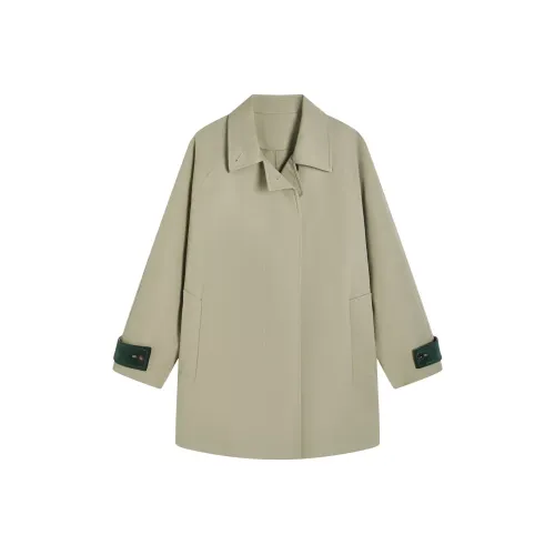 GJ HJ Женская тренч