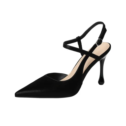 JIUXINGDAO Узкий каблук Высокие каблуки Женские Черный