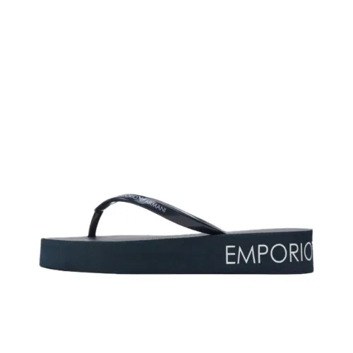 EMPORIO ARMANI Шлепанцы Женские Синие