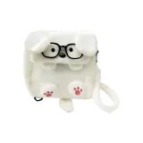 Белый стекло, собака