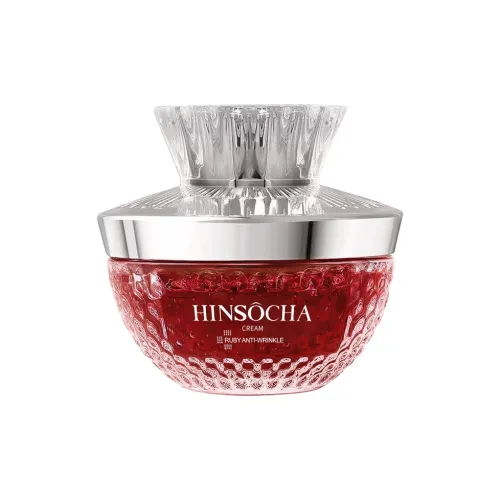 HINSOCHA Рубин Кристальный Лицо Крем Увлажняющий Смягчающий Сопротивляющийся Согнутиям