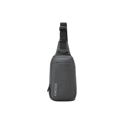 DESCENTE Нейлон Sling Bag Medium Men's Dark Gray