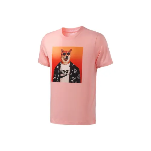 Nike Розовые Мужские Футболки