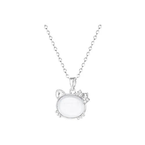 D.K.X Стекло Кошачий глаз Ожерелья Женские