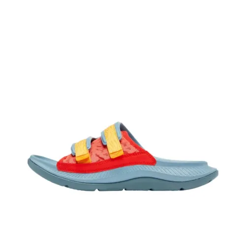 HOKA ONE ONE ORA Luxe Слипоны Синий Красный Мужской