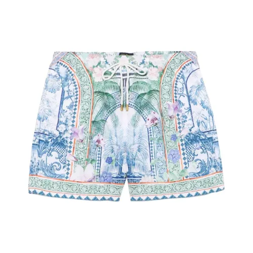 Camilla Зеленые Мужские Пляжные Шорты