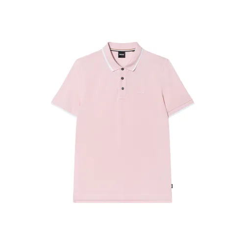 Hugo Boss SS24 Поло Мужское Розовое