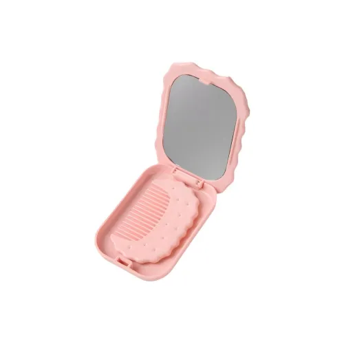 ECOHOME Шоколад Мини Печенье Портативный Макияж Сложный Круглый Принцесса Зеркало Зеркала MAKE UP