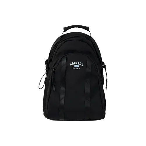 G.DUCKKIDS Nylon Backpack Standard Black White G.DUCKKIDS Нейлон Рюкзак Стандартный Черный Белый