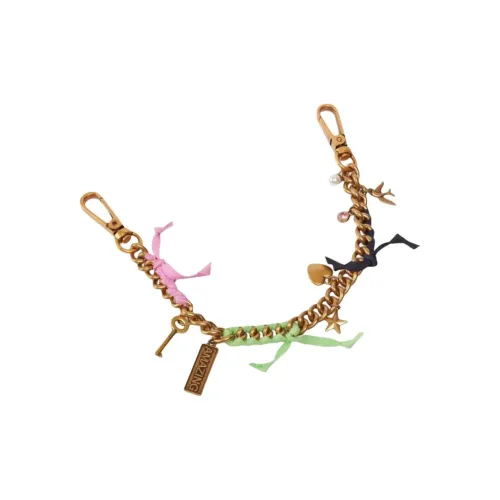 PINKO Цинковые брелоки Keychains Women's Золото Зеленый