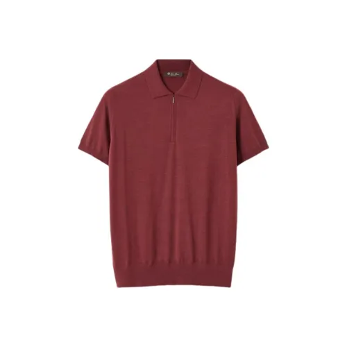 Loro Piana Red Men's Polo