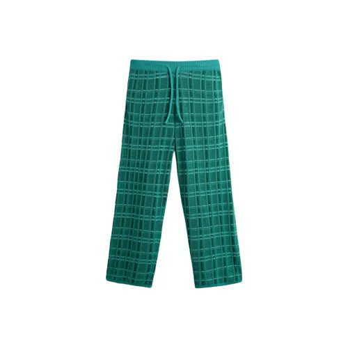 ZARA Бирюзовый Мужской Повседневные Брюки