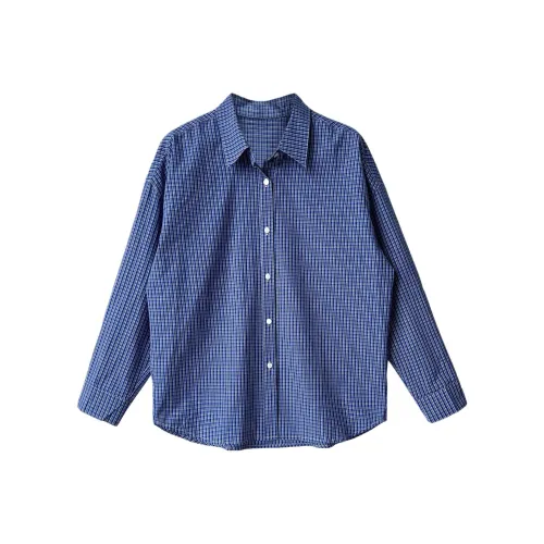 MH Blue Women's Shirts MH Синие Женские Рубашки