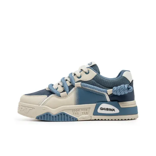 Wooden Rabbit Амортизация Устойчивый к истиранию Дышащий Увеличение высоты Низкие кроссовки для скейтбординга Мужские