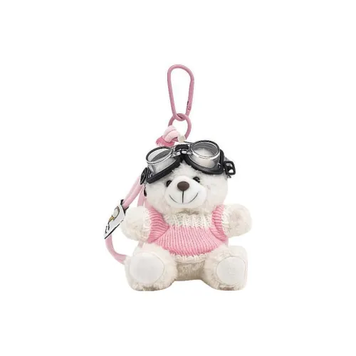 Yi Jia Ai Кудрявый Пилот Медвежонок Плюшевый Брелок 15 см Высота