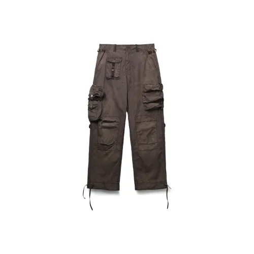 NEIGBORL Черный Серый Унисекс Карго Брюки