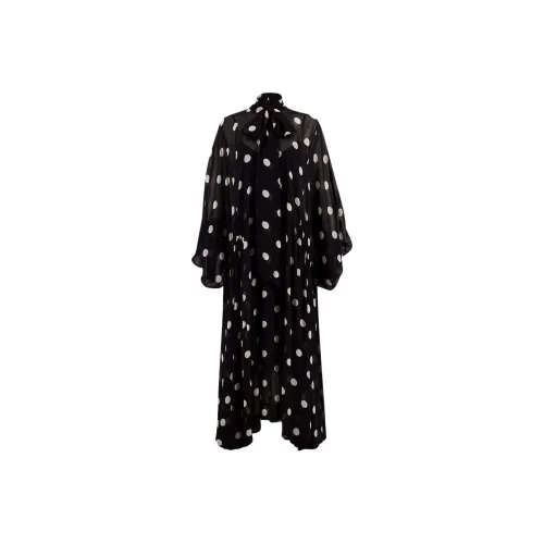 Zimmermann Длинное платье с длинными рукавами женское