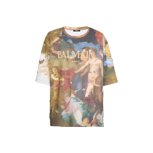 BALMAIN Многоцветные Мужские T-рубашки