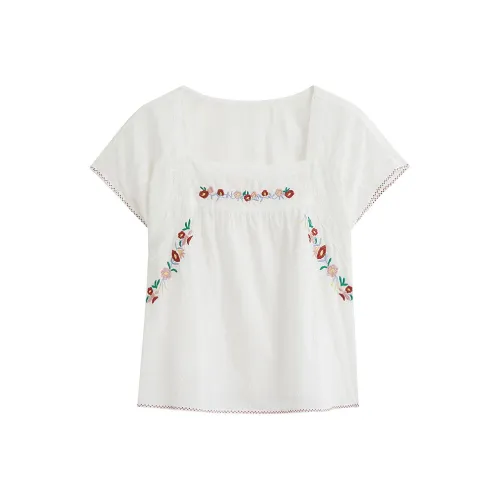 Inman Pearl White Женские Рубашки