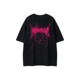 Розовый черный